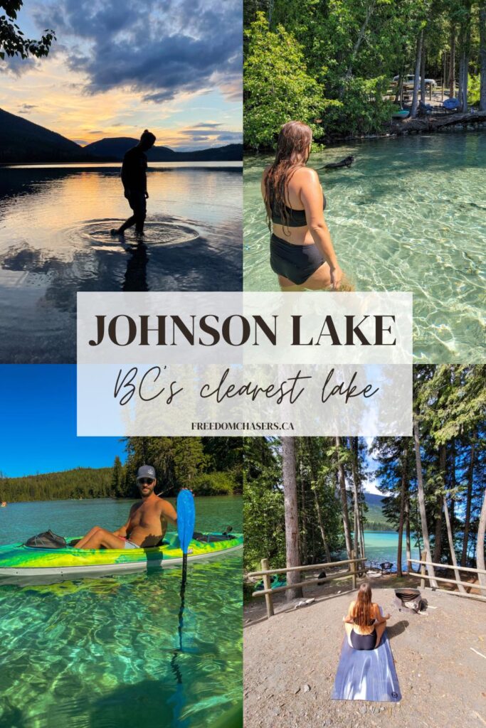 The best place to visit this summer is Johnson Lake in BC. The clearest lake in BC Johnson Lake will have you feeling like you're on a tropical getaway.