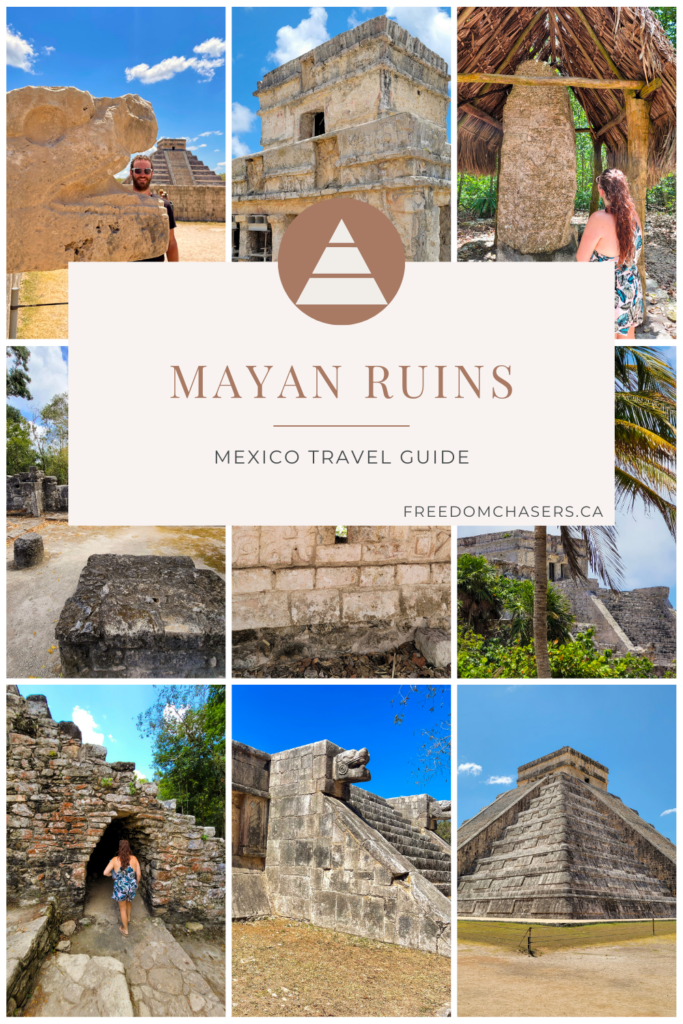 Explore Mayan culture and Mayan history visiting the many Mayan ruins in Mexico. From Chichen Itza, Coba ruins, Tulum ruins and San Gervasio on Cozumel