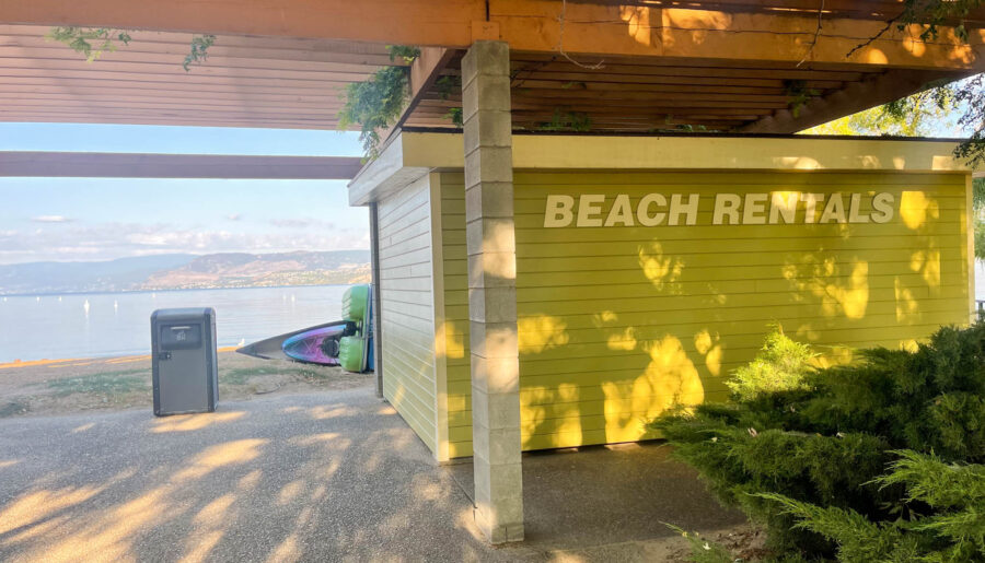 Rotary beach rental shop