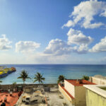 San Miguel Cozumel Mexico with views of the Caribbean Sea